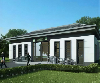 Modern Public Building-ID:765111926