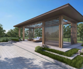 New Chinese Style Courtyard/landscape-ID:164913895