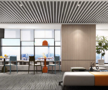 Modern Office Tea Room-ID:393619565