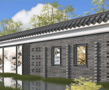 New Chinese Style Landscape Wall-ID:558929921