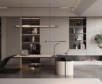 Modern Manager's Office-ID:801536088