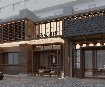 New Chinese Style Appearance Of Commercial Building-ID:780127052