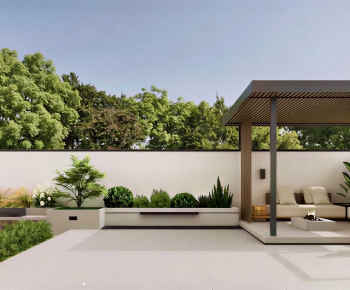 New Chinese Style Courtyard/landscape-ID:382978928