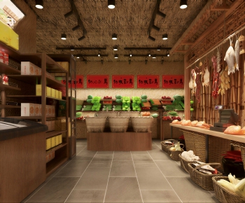 New Chinese Style Retail Stores-ID:444884062