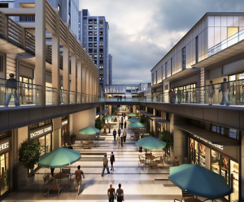 Modern Commercial Street-ID:924370368