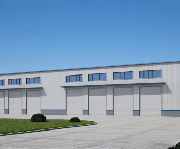 Modern Industrial Building-ID:833252918