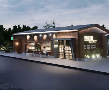 Modern Appearance Of Commercial Building-ID:876004931