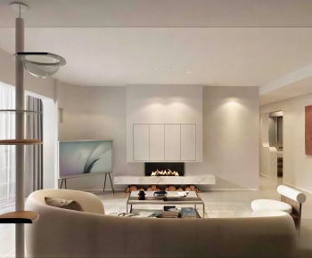 Modern A Living Room-ID:341862923