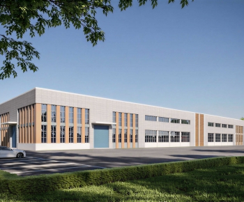 Modern Appearance Of Commercial Building-ID:141329812