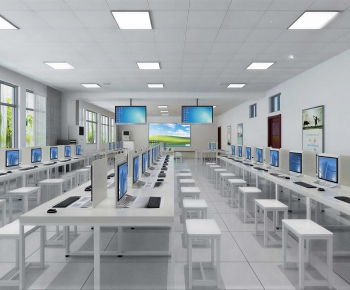 Modern School Classrooms-ID:185157069
