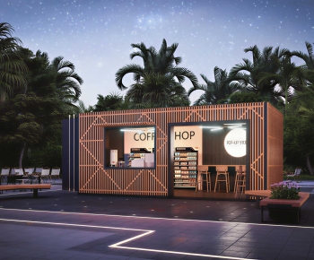 Modern Appearance Of Commercial Building-ID:184828046