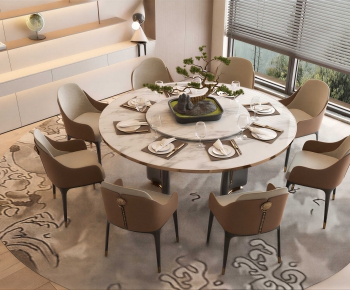 Modern Dining Table And Chairs-ID:457106119