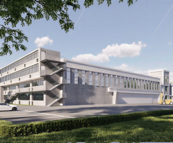 Modern Industrial Building-ID:861341009