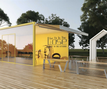 Modern Appearance Of Commercial Building-ID:426285038