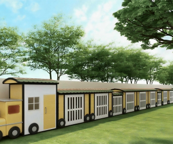 Modern Public Building-ID:595496899