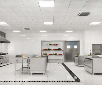 Modern Central Kitchen-ID:565538889