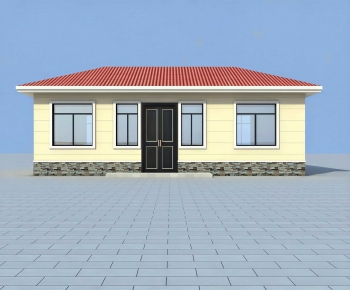 Modern Residential Building-ID:318666939