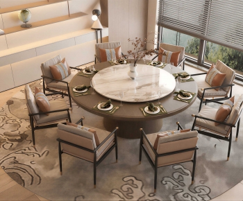 Modern Dining Table And Chairs-ID:559587967