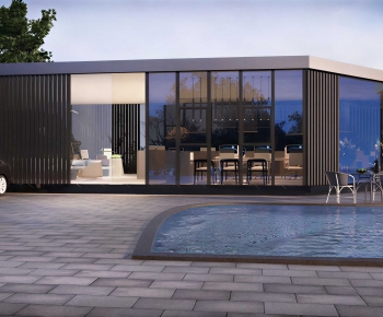 Modern Courtyard/landscape-ID:604532969