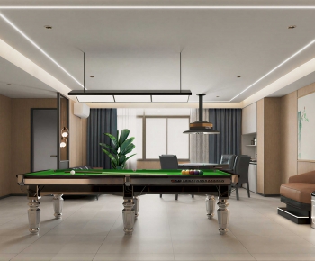Modern Billiards Room-ID:323178057
