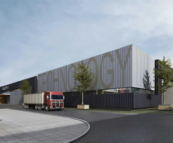 Modern Building Appearance-ID:327222119