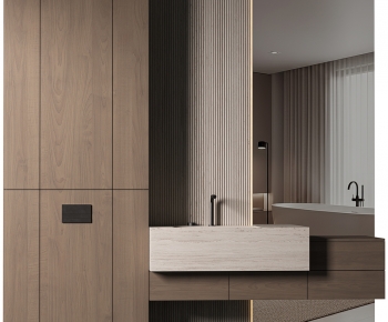 Modern Bathroom Cabinet-ID:591650964