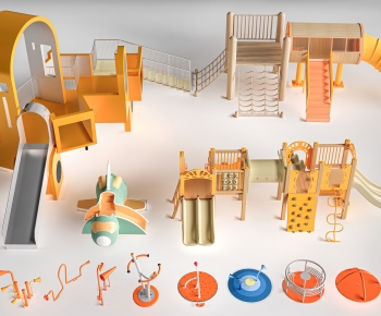 Modern Equipment For Children-ID:641809945