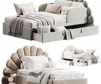 Modern Child's Bed-ID:846068955