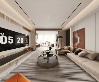 Modern A Living Room-ID:314261915