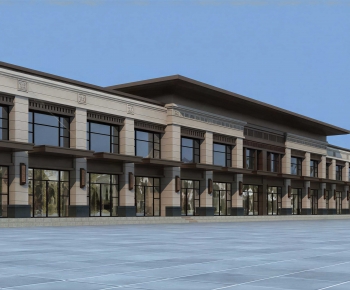 New Chinese Style Appearance Of Commercial Building-ID:786669375