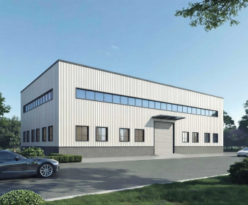 Modern Industrial Building-ID:135191927