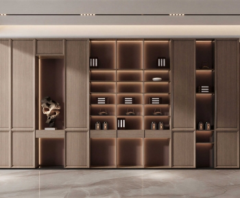 New Chinese Style Bookcase-ID:388932945