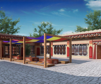 New Chinese Style Gallery Frame-ID:258308896