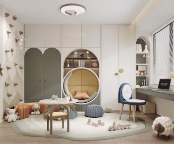 Modern Children's Room Activity Room-ID:802227022