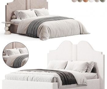 Modern Double Bed-ID:813086037