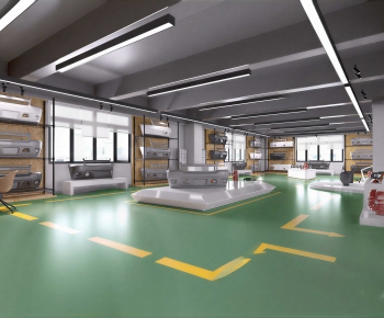 Modern Exhibition Hall-ID:961646088