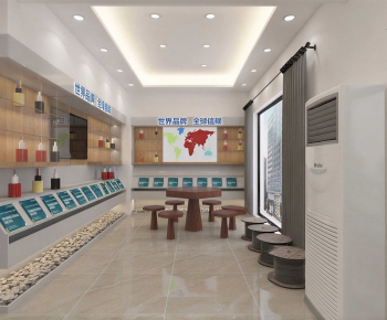 Modern Exhibition Hall-ID:534089092