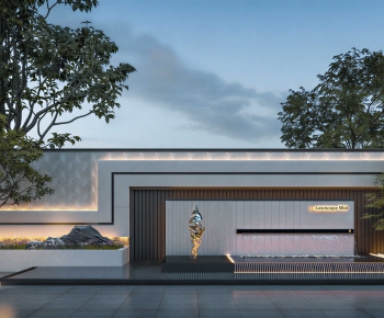 Modern Landscape Wall-ID:125756985