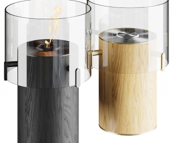 Modern Fireplace-ID:691493995