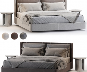 Modern Double Bed-ID:454668058