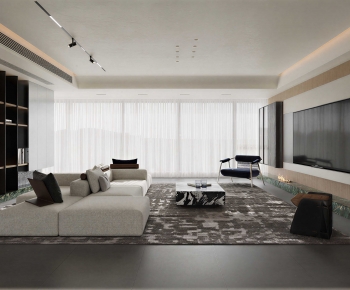 Modern A Living Room-ID:592358119