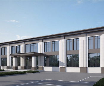 Modern Appearance Of Commercial Building-ID:326364047