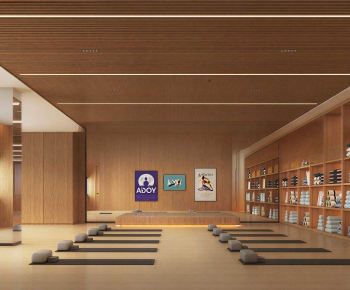 Modern Yoga Room-ID:453387029