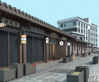 Chinese Style Commercial Street-ID:233263978