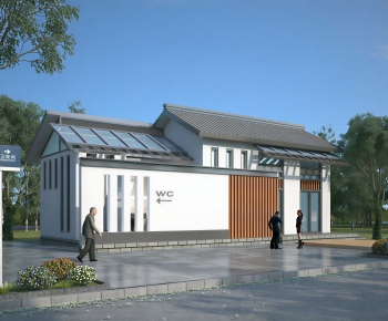 New Chinese Style Public Toilet-ID:519742013