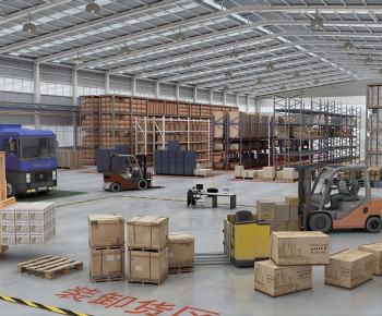 Industrial Style Industrial Building-ID:362396963