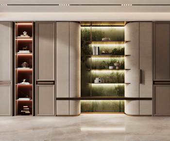 New Chinese Style Decorative Cabinet-ID:945106038