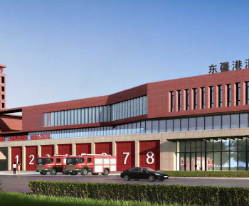 Modern Appearance Of Commercial Building-ID:934684992