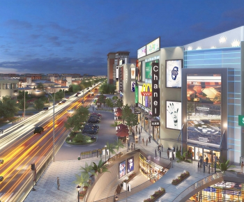 Modern Commercial Street-ID:566485885