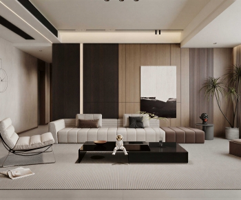 Modern A Living Room-ID:735770946